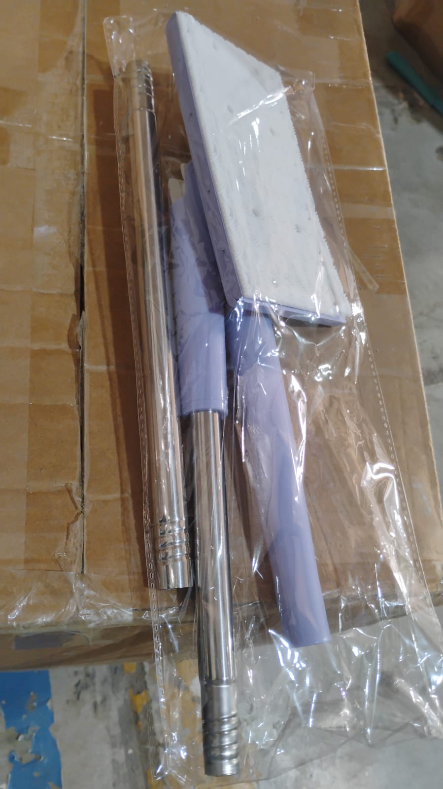 Automatic Cloth Changing Mini Mop with Push Pull Cloth Changing Handle (1 Pc) Automatic Cloth Changing Mini Mop with Push Pull Cloth Changing Handle (1 Pc)